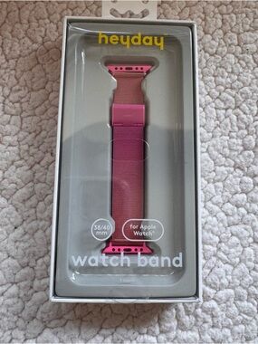 Heyday Pink Apple Watch Band 38mm 40mm Adjustable Strap New
